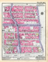 Plate 107 - Section 11, Bronx 1928 South of 172nd Street